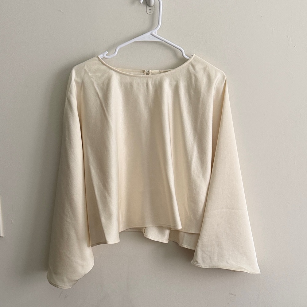 Sezane Isana Blouse Ecru